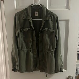 GAP Army Green Utility Jacket